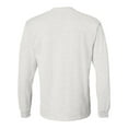 thumbnail image 3 of DryBlend 50/50 Long Sleeve T-Shirt, L, Ash, 3 of 3