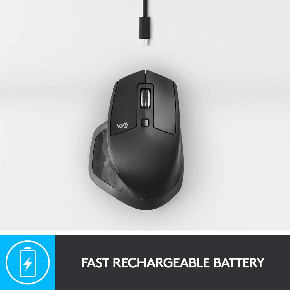 Logitech MX 2S Wireless Mouse – Control Up to 3 Mac and 2.4 Graphite - Walmart.com