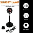 thumbnail image 4 of Sunset Night Light Projector by The Orange Brand - Includes USB Wall Adapter - Sunlight Lamp with 180 Degree Rotation - Golden Hour Light - Sun Lamp Photography, 4 of 5