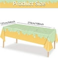 thumbnail image 4 of Chocolate Ice Cream Disposable Tablecloth for Kids Birthday Party, 137x274cm, 4 of 5