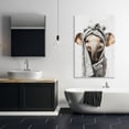 thumbnail image 3 of Stupell Industries Eclectic Squeaky Clean Elephant Canvas Art, 30 x 45, by Tina LeCour, 3 of 8