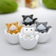 thumbnail image 1 of Figuras de gato para jardinería paisajística en miniatura con forma de mano de gato de cáscara de huevo, 1 of 6