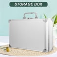 thumbnail image 3 of FONDOTIN 1Pcs Rectangular Metal Briefcase With Tool Organization .8X7.9X3.5in, 3 of 7