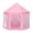 Pink, variant on Meggemo Hexagon Play Tent Castle Indoor Outdoor Sheer Curtain Canopy For 3 4 Person Blue
