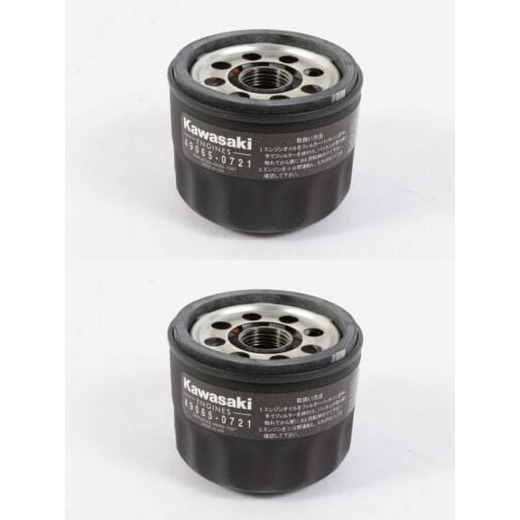 Kawasaki 2 Pack of OEM Engine Oil Filters - 49065-0721-2PK