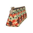 thumbnail image 2 of Xecao Colorful Hawaii Palms Print Leather Pencil Case -Stationery Bag Pen Holder for Work & Office, 2 of 5