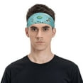 thumbnail image 4 of Uemuo Travelling on Airplane Printed Sports Headbands for Men Women,Moisture Wicking Workout Headband, Sweatband Headbands,Non-slip Workout Gym Yoga Headband, 4 of 9