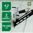 thumbnail image 3 of 2-1/2 In. 15-Gauge Angled Finish Nailer with Air Duster NT65MA4, 3 of 12