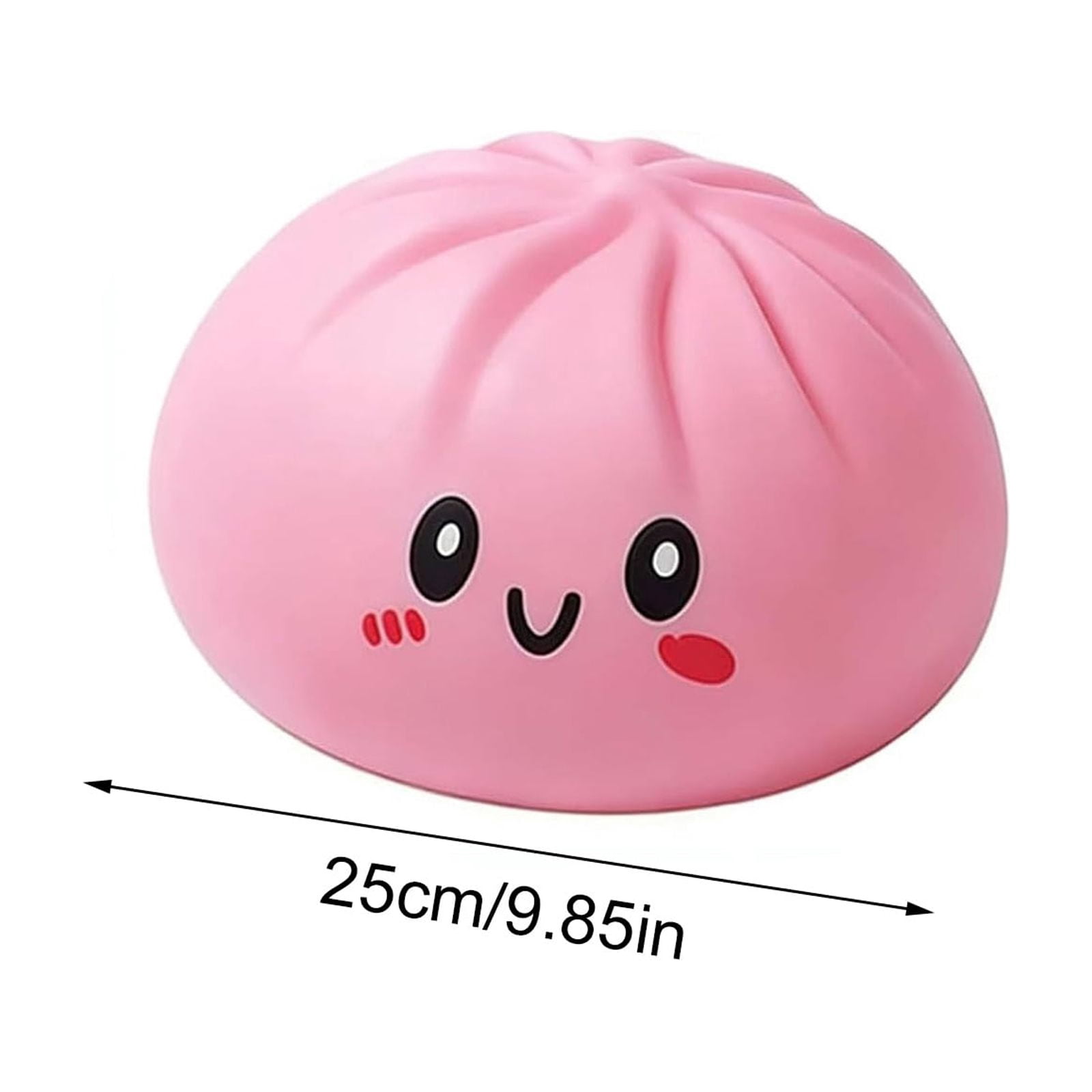 Giant Dumpling Squishy 10 Inch Jumbo Dumpling Stress Ball Soft Squeeze Decompression Dough Anxiety Relief Fidget Toy