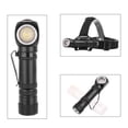 thumbnail image 4 of Fiudx Linterna Magnética Recargable, Led de 300 Lúmenes, Diseño Compacto y Ligero, Impermeable y Antideslizante, Linterna Frontal Portátil para Actividades Al Aire Libre, Uso de Emergencia, Tamaño 11, 4 of 6