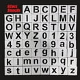 thumbnail image 4 of Alphabet Stencils for DIY Projects 62pcs 3 Inch Letter and Number Stencils, 4 of 7