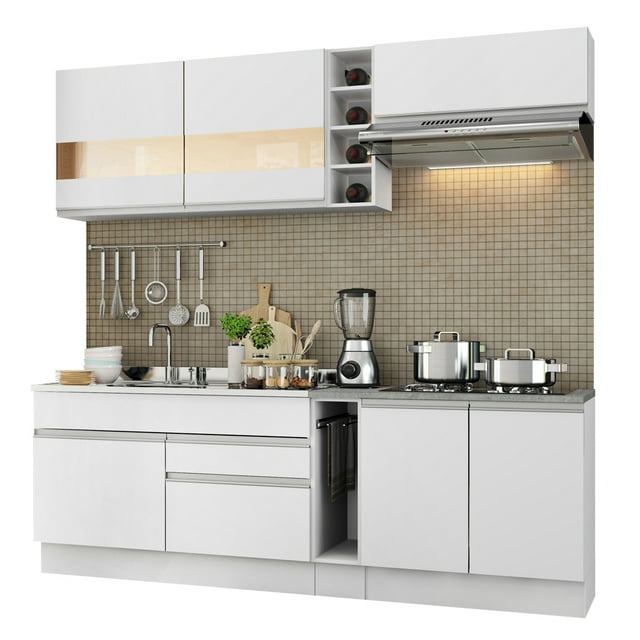 Cocina Integral Modular Madesa Parma 220cm BB 02