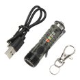 thumbnail image 4 of Llavero Linterna Brillante IP65 Impermeable Recargable Rojo Azul Negro Luz Mini LED Antorcha para Senderismo de Emergencia ANGGREK  Otros, 4 of 8