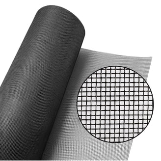 lesolar 48 in x 100 ft Fiberglass Screen Roll 18×16 Meshes for Window/Patio/Replacement Door