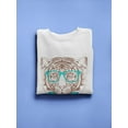 thumbnail image 3 of Hand Drawing Hipster Tiger. Sweatshirt Women -Image by Shutterstock, Female 5X-Large, 3 of 4