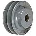 thumbnail image 2 of 2.2" X 7/8" Double Groove AK Fixed Bore Pulley # 2AK22X7/8, 2 of 4