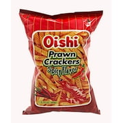 Oishi Prawn Crackers Hot & Spicy Small Pack of 4