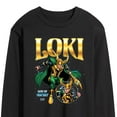 thumbnail image 3 of Marvel Loki - Portrait - Men's LONG SLEEVE Graphic T-shirt, 3 of 5