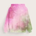 thumbnail image 5 of Piuwrlz Hood Sweatshirts Kids Girls Winter Hoodies Loose Hoodie Hot Pink Size 5-6Years, 5 of 5