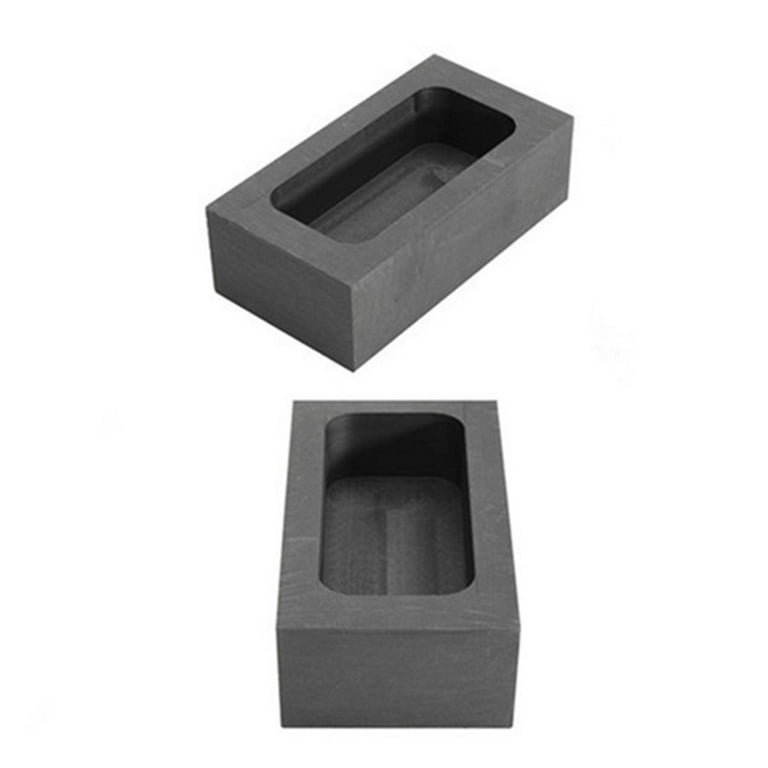 1pc Graphite Ingot Mold Melting Casting Mould for Gold Silver Non
