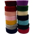 thumbnail image 3 of 10 Yards Velvet Ribbon Spool (Red  5/8"), 3 of 4