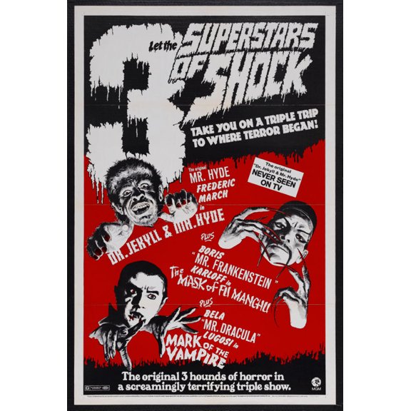 Mark Of The Vampire Movie Poster 24x36 24Inx36In Unframed, Age: Adults, Rectangle Best Posters