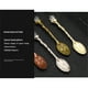 thumbnail image 4 of Cuchara de café Yuarrent para fiesta helado postre té Chocolate Negro HA080740-05, 4 of 6