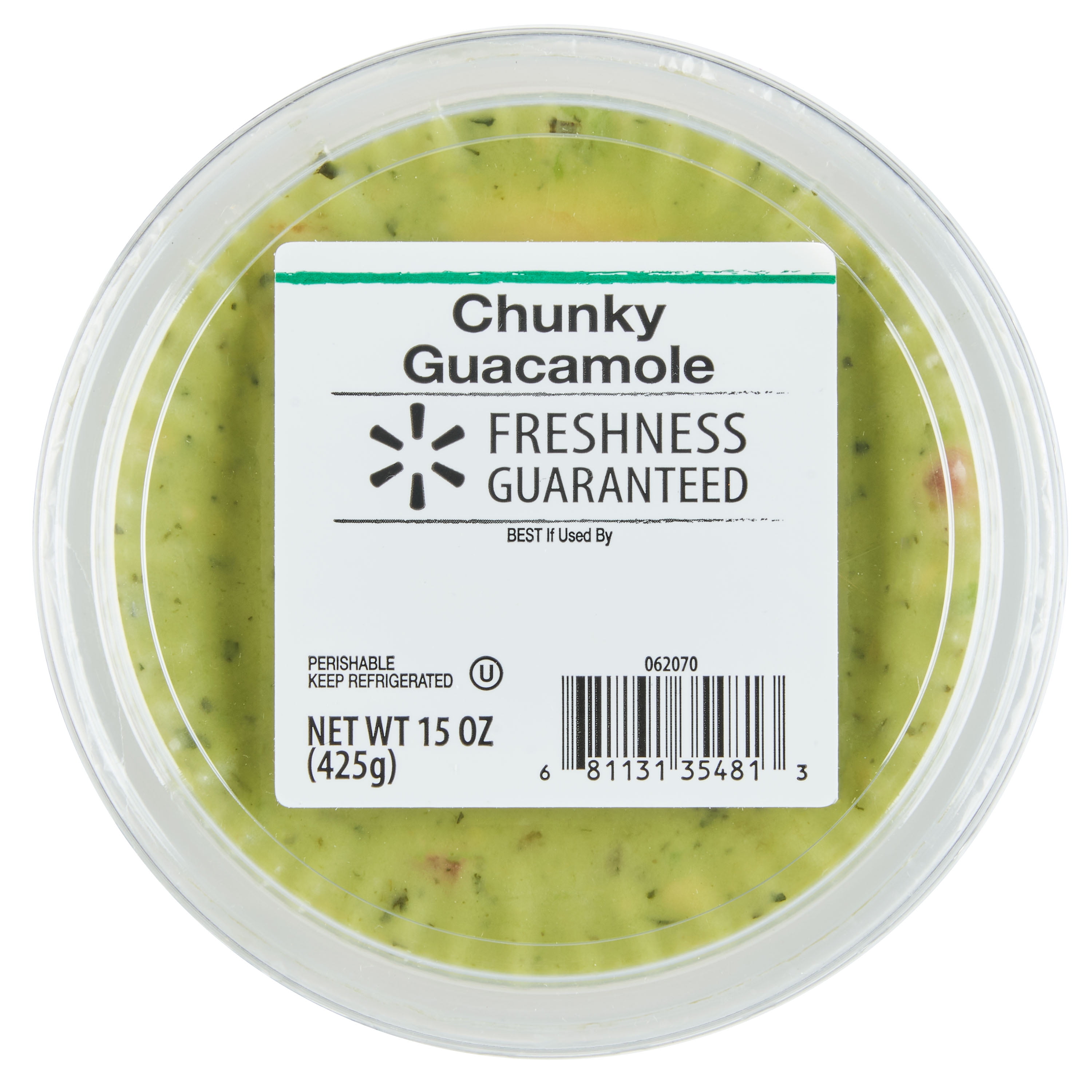 Freshness Guaranteed Guacamole, Mild, 8 oz - Walmart.com