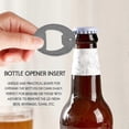 thumbnail image 3 of 50 Set Bottle Opener Insert,stainless Steel Round Diy Bottle Opener Hardware Kit Hardware Parts Sup -QH, 3 of 3