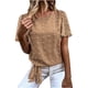 thumbnail image 2 of Pntutb - Camiseta de manga corta para mujer con cuello redondo sólido Pntutb Pntutb-3402, 2 of 9