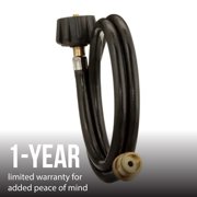 Expert Grill 4 ft. Propane Adapter Hose with Brass Fittings for 1 lb. to 20 lb. Tanks