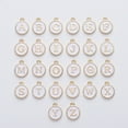 thumbnail image 3 of CSChome Cup Pendant Keychain Cup Pendant Keychain Personalized Pearl Charm Stylish Name ID Letter Handle Keychain for Water Bottle Bag Pendant Accessory Cup Pendant, 3 of 6