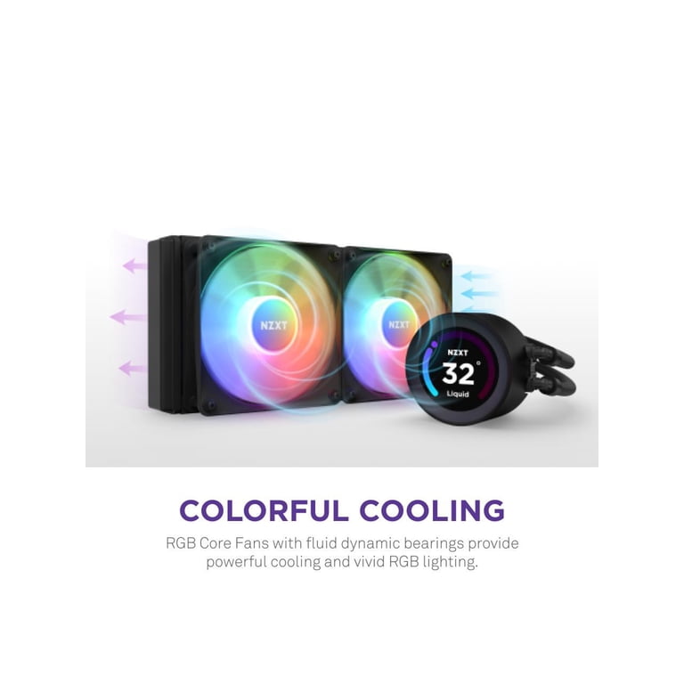 NZXT Kraken Elite RGB 360mm - RL-KR36E-B1 – RGB AIO CPU Liquid