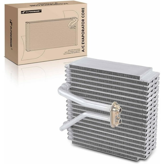 A-Premium A/C Evaporator Core Compatible with Smart Fortwo 2008 2009 2010 2011 2012 2013 2014 2015 2016, 0.9L 1.0L BATTERY EV