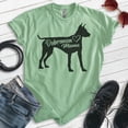 thumbnail image 2 of Doberman Mama T-shirt, Unisex Women's Shirt, Doberman Pinscher Owner, Best Dog Mom Gift, Heather Apple Green, Small, 2 of 6