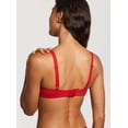 thumbnail image 2 of Women's Unlined Balconette Bra Underwire Supportive Plus Size Bras, 2 of 3