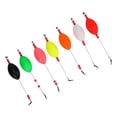 thumbnail image 1 of Fishing Bobber, Light Weight Bright Colors High Sensitivity Fishing Float Bobbers 7Pcs  For Freshwater, 1 of 8
