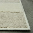 thumbnail image 3 of Mainstays Plush Block Check Ivory Indoor Runner Rug, 1'11" x 6', 3 of 7
