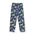 thumbnail image 5 of Goofa Dinosaur Printed Soft Pajama Pants for Men, Wide Leg Comfy Casual Lounge Yoga Pants-Medium, 5 of 9