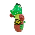 thumbnail image 3 of Equipo de entrenamiento de saco de boxeo de dinosaurio inflable ejercicio resistente Bolso de boxeo inflable para niños para niños de kickboxing, 3 of 7