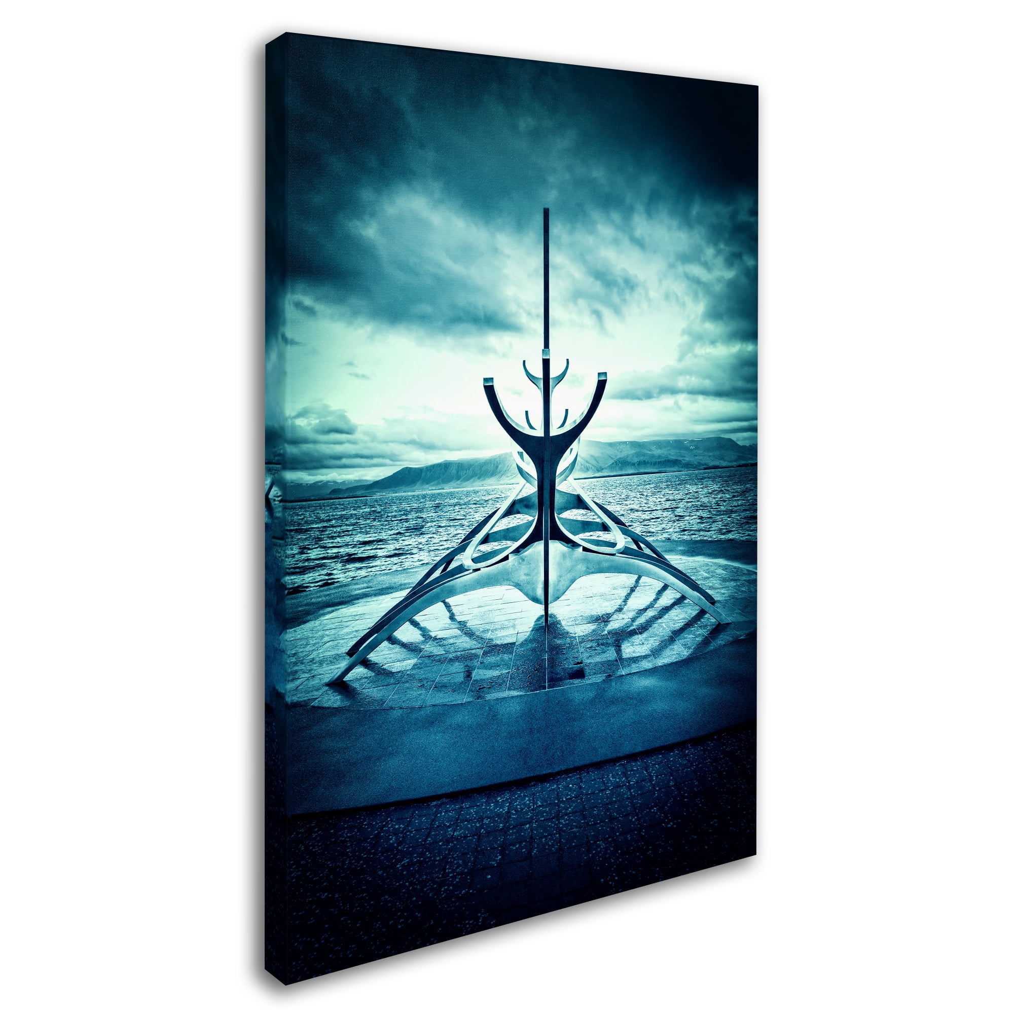 Trademark Fine Art 'Viking Ship' Canvas Art by Philippe Sainte-Laudy