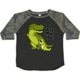thumbnail image 3 of Inktastic I Love My Dad with Baby and Daddy Tyranasaurus Rex Boys or Girls Toddler T-Shirt, 3 of 5