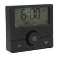 thumbnail image 2 of Horloge Électronique LED, Design Moderne, 3 Alarmes, Répétition, Affichage de la Température, Matériau ABS, Format 12/24H, Options de Son d'Alarme, Répétition 5 Min, 23H 59M 29S Compte à Rebours, Prise, 2 of 7