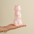 thumbnail image 6 of Easter Decorations Easter Bunny Vase Ceramic Flower Head Rabbits Vase Floral Arrangement Animals Figurine Decoration for Home Living Room Bedroom office Tabletop Home Decor Collection, 6 of 6