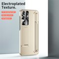 thumbnail image 2 of Galaxy S23 Ultra Case, Rugged Polycarbonate Case Built-in Kickstand and S Pen Holder with Stylus Pen, Compatible with Samsung Galaxy S23 Ultra 5G(2023 Release) (Gold), 2 of 13