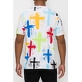 thumbnail image 3 of Victorious Men's Painted Crosses Graphc T-Shirt TS7470 White Medium, 3 of 5