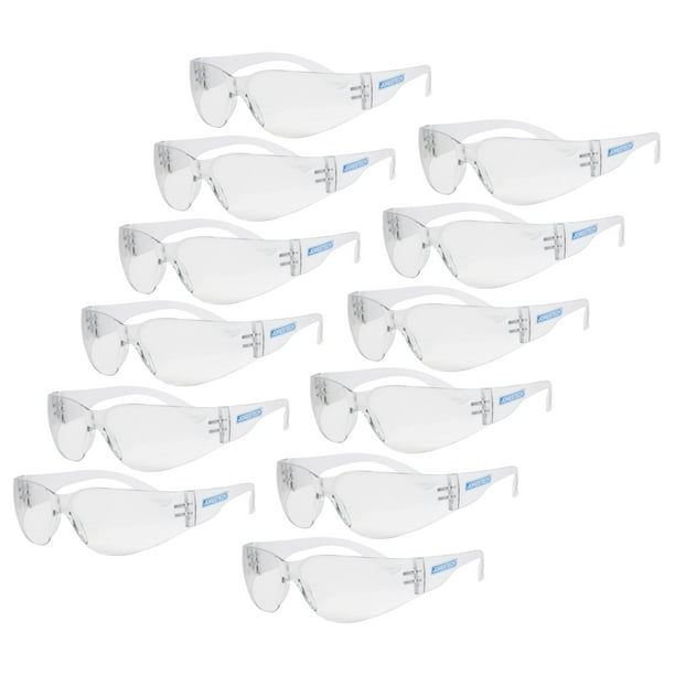 JORESTECH® UV Safety Glasses, Anti Scratch and Frameless Clear glasses