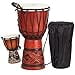 thumbnail image 3 of X8 Celtic Labyrinthe Djembe Tambour avec Sac, 3 of 4