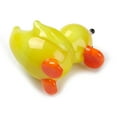 thumbnail image 4 of 10pcs Handmade Lampwork Miniature Duck Ornaments Duck Figurine Home Desktop Display Decoration Yellow 23.5x15x30mm Yellow, 4 of 4