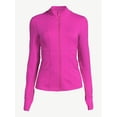 thumbnail image 5 of Sofia Active by Sofia Vergara Women’s Super-Soft Lux Zip-Up Jacket, 5 of 6